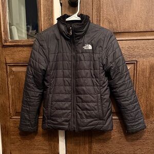 The North Face Girls Black Reversible Jacket